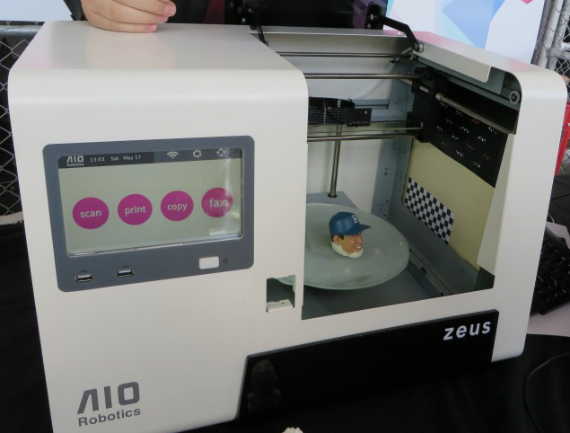 , Zeus, ο πρώτος all-in-one 3d printer, scanner και fax [video]
