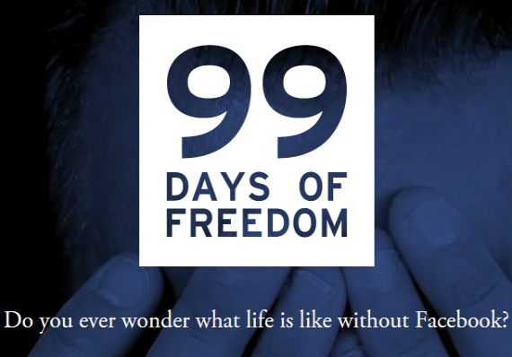 99 μέρες χωρίς facebook, 99 μέρες χωρίς Facebook, αντέχετε;