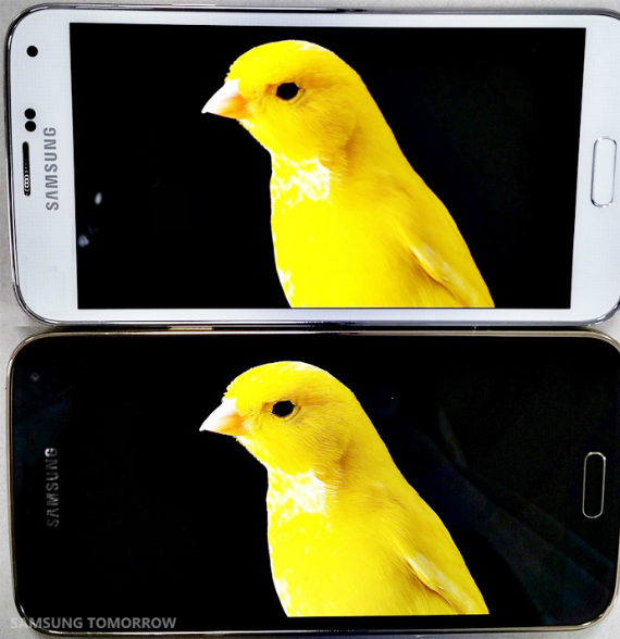samsung galaxy s5 qhd, Samsung, μας λέει να μην ικανοποιούμαστε με την 1080p οθόνη του Galaxy S5