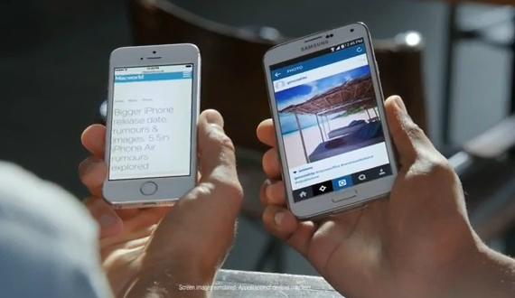 samsung vs iphone 6, Samsung προς iFans, αυτό που περιμένετε από το iPhone 6 το έχουμε ήδη 2 χρόνια