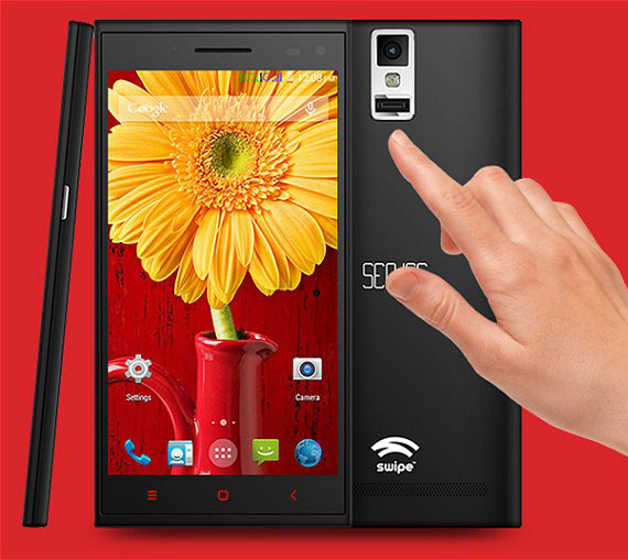 Swipe Sense, Swipe Sense, Smartphone με αισθητήρα δαχτυλικού αποτυπώματος
