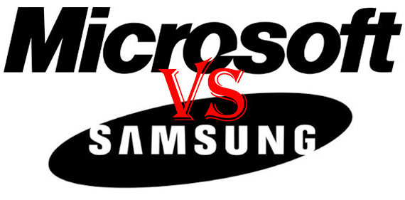 microsoft samsung δικαστήρια, Η Microsoft πηγαίνει τη Samsung στα δικαστήρια