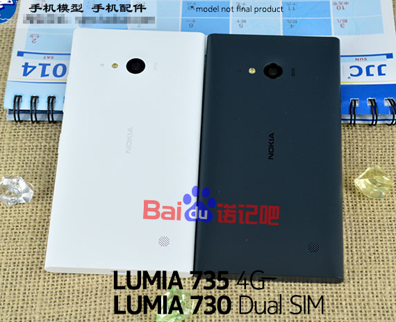 nokia lumia 730, Nokia Lumia 730/735, ποζάρουν λίγο πριν γίνουν επίσημα