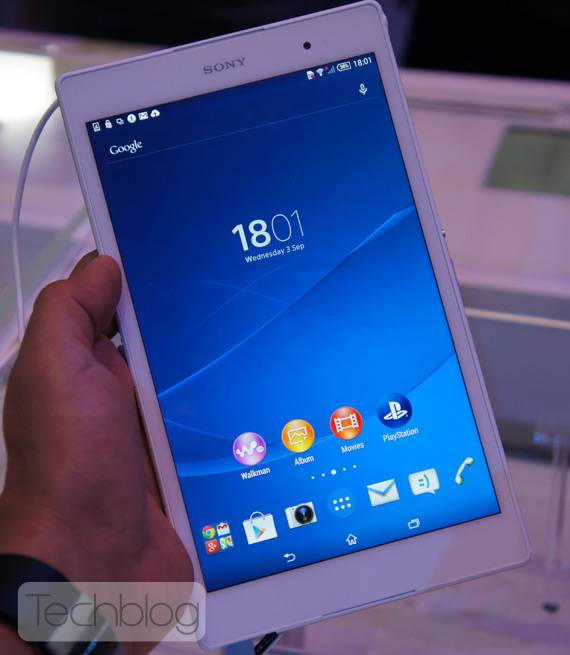 Sony Xperia Z3 Tablet Compact hands-on IFA 2014, Sony Xperia Z3 Tablet Compact ελληνικό βίντεο παρουσίαση [IFA 2014]
