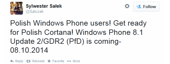 windows phone 8.1 gdr2, Windows Phone 8.1 GDR 2, πληροφορίες ότι έρχεται 8 Οκτωβρίου για developers
