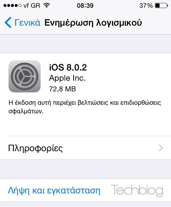 update σε iOS 8.0.2, Ξεκίνησε το update σε iOS 8.0.2, Θα λυθούν τα προβλήματα;