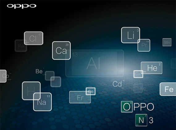 oppo n3 teaser, Oppo N3, νέο teaser για κατασκευή από κράμα λιθίου