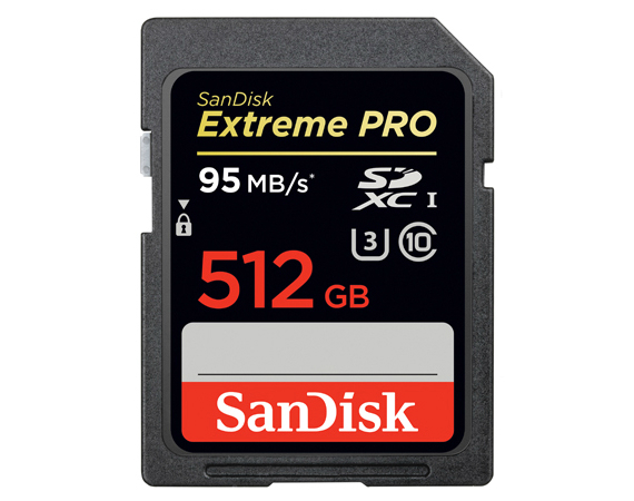 sandisk 512gb, SanDisk SD 512GB και τιμή 800 δολάρια Αμερικής