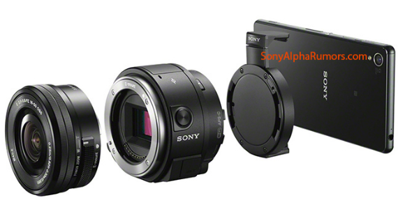 sony qx1, Sony QX1, διέρρευσε η νέα κάμερα που φέρνει εναλλάξιμους φακούς στο smartphone