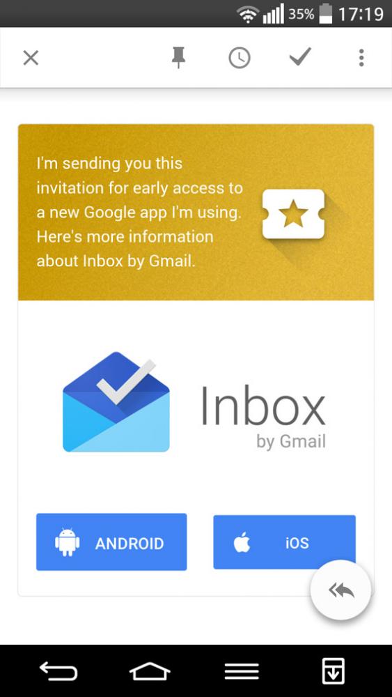 Κερδίστε 3 προσκλήσεις για το Inbox by Gmail, Κερδίστε 3 προσκλήσεις για το Inbox by Gmail !!!