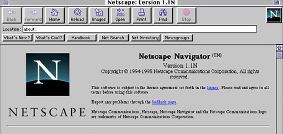 Netscape Navigator, Netscape Navigator, Ο πρώτος εμπορικά διαθέσιμος browser