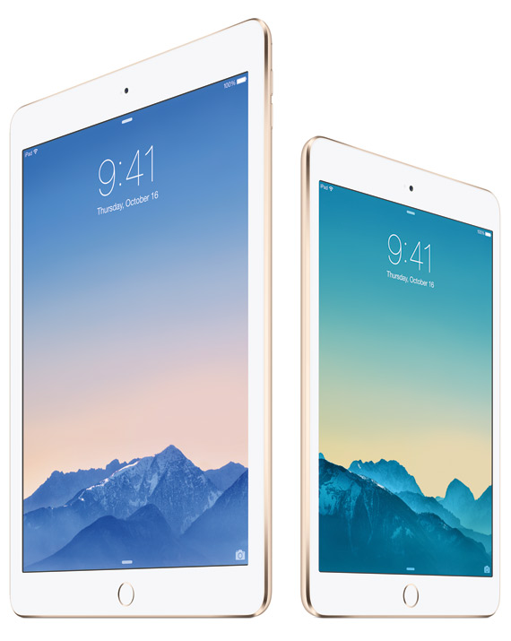 Apple SIM, Apple SIM ενσωματώνουν τα νέα iPad Air 2 και iPad mini 3 [Wi-Fi + Cellular]