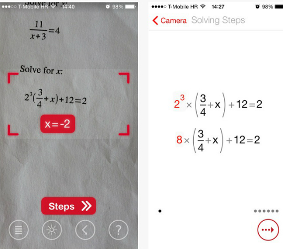 photomath, PhotoMath, το app που χρησιμοποιεί την κάμερα για να λύσει εξισώσεις