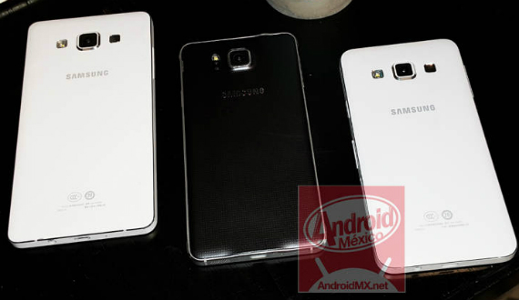 samsung galaxy a3 and a5 leaked, Samsung Galaxy A5/Α3, νέες φωτογραφίες των μεταλλικών smartphones