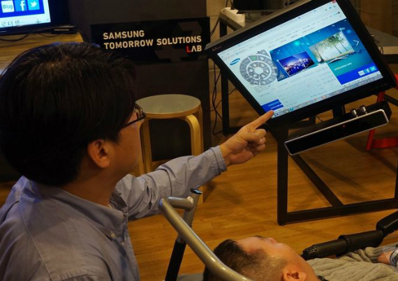 samsung eyecan, Samsung EYECAN+, το eye mouse για άτομα με ειδικές ανάγκες