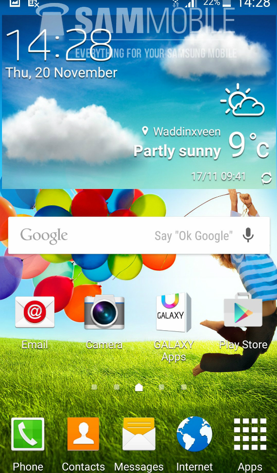 samsung galaxy s4 lollipop, Samsung Galaxy S4, εμφανίζεται με Lollipop και αναβαθμισμένα widgets