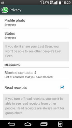 whatsapp disable read receipts, WhatsApp, επιτρέπει την απενεργοποίηση του πότε διαβάστηκε το μήνυμα