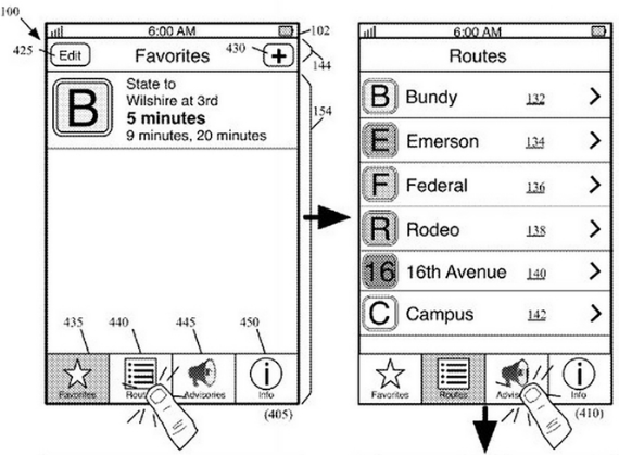 apple patents public transit feture, Apple, πατεντάρει πλοήγηση σε μέσα μαζικής μεταφοράς για τους χάρτες της