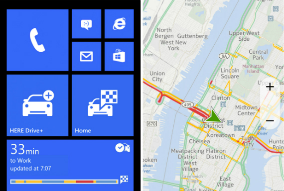 here maps windows phone, Here maps, η Nokia σταματά την ανάπτυξη σε WP, αναλαμβάνει η Microsoft