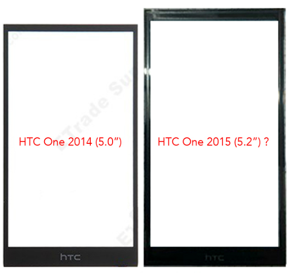 htc one m9 leak, HTC One M9, διέρρευσε το panel της οθόνης με μικρότερα περιθώρια