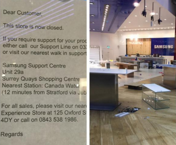 samsung experience store, Samsung, έκλεισε το πρώτο της flagship store στο Λονδίνο