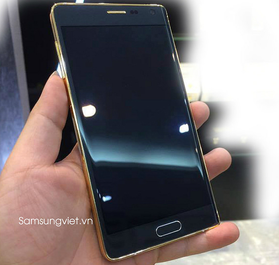 samsung galaxy note edge gold, Samsung Galaxy Note Edge, εμφανίζεται σε χρυσή έκδοση