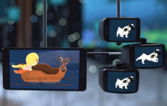 samsung holyday video, Samsung, το Χριστουγεννιάτικο promo video με 74 συσκευές
