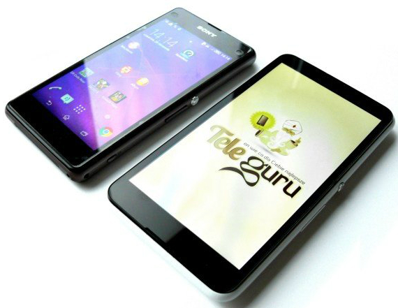 sony xperia e4, Sony Xperia E4, φωτογραφίζεται δίπλα στο Xperia Z1 Compact