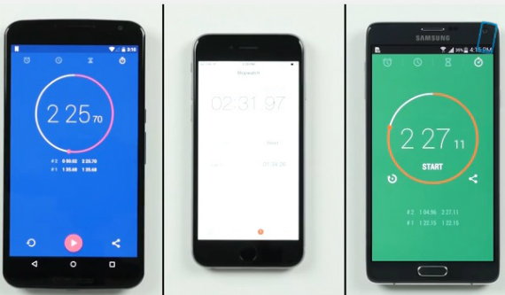 iphone 6 nexus 6 galaxy note 4 speed test, iPhone 6 vs Nexus 6 και Galaxy Note 4, speed test [video]