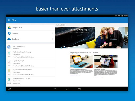 microsoft outlook ios android, Microsoft: Νέο Outlook app για iOS και Android