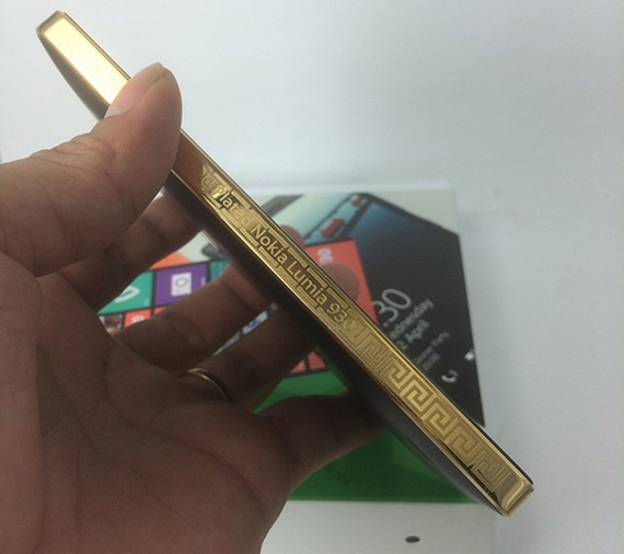 Nokia Lumia 930 24k gold, Nokia Lumia 930: Χρυσή έκδοση 24Κ με μαίανδρο