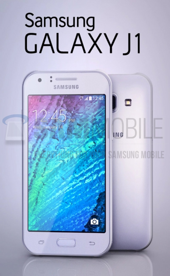 Samsung Galaxy J1, Samsung Galaxy J1, Έρχεται με οθόνη 4.3 ίντσες και 64-bit επεξεργαστή
