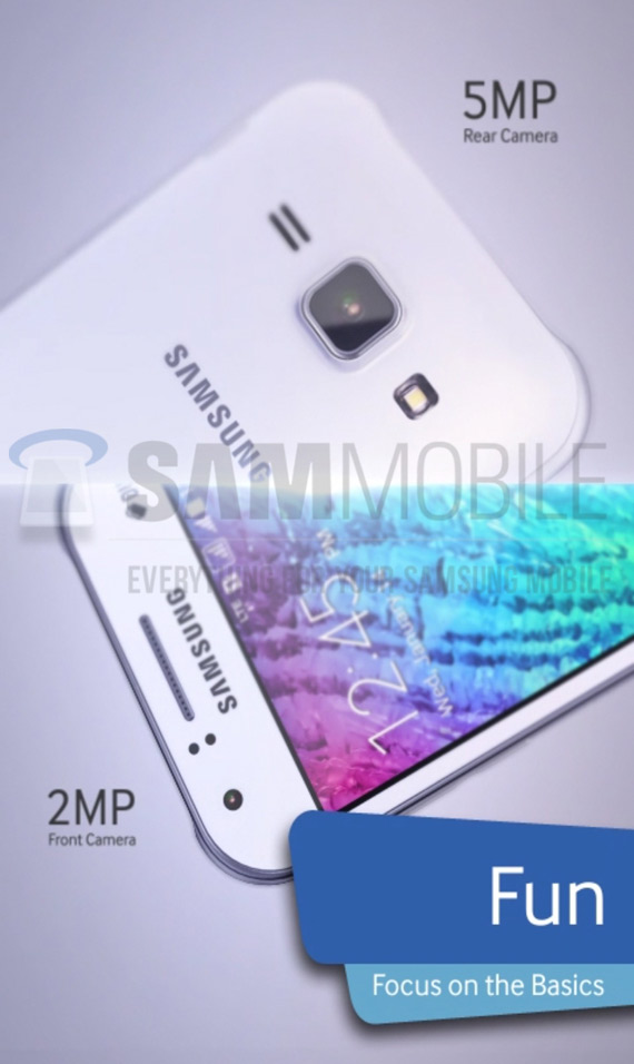 Samsung Galaxy J1, Samsung Galaxy J1, Έρχεται με οθόνη 4.3 ίντσες και 64-bit επεξεργαστή