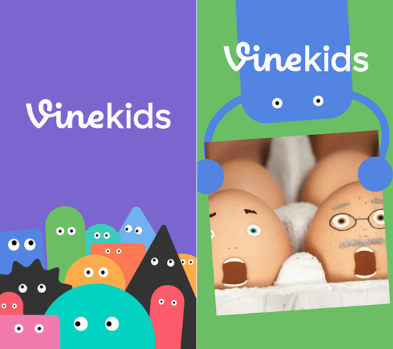 Vine Kids application for iOS, Vine Kids για παιδιά με iOS devices