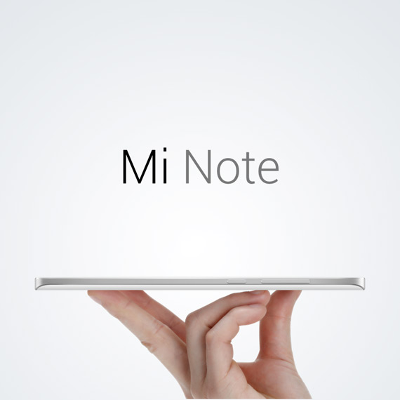 Xiaomi Mi Note επίσημα, Xiaomi Mi Note, Επίσημα με οθόνη 5.7 ίντσες 1080p