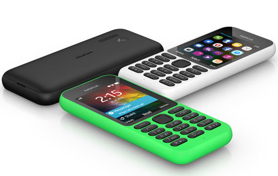 nokia 215, Nokia 215, το πιο οικονομικό κινητό της Microsoft με σύνδεση στο ίντερνετ