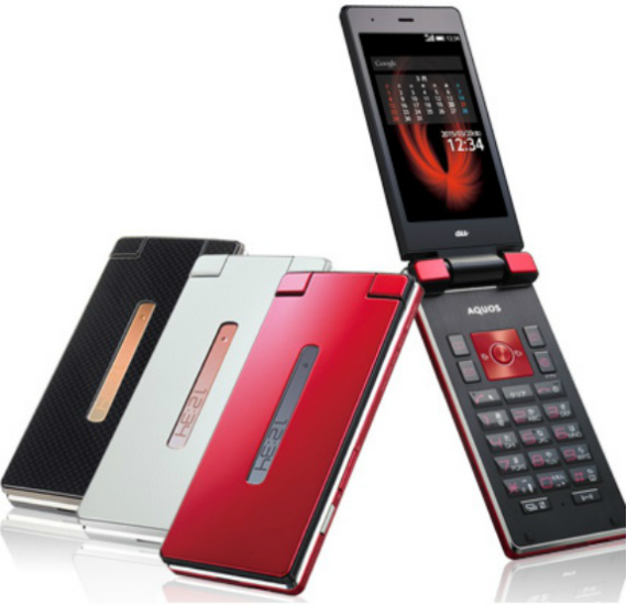, Sharp Aquos mini SHV31 με ελάχιστα bezel και flip phone τα πρώτα του 2015