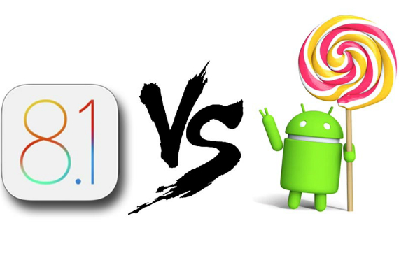 lollipop vs ios 8, Έρευνα: Το Android Lollipop &#8220;κρασάρει&#8221; λιγότερο από το iOS 8