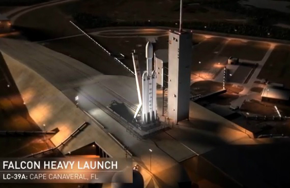 spacex falcon heavy, SpaceX: Θα εκτοξεύσει τον πιο ισχυρό πύραυλο του κόσμου [video]