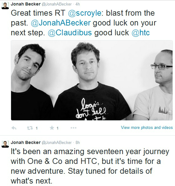 htc επικεφαλής σχεδιασμού, HTC: Αποχώρησε επικεφαλής του τμήματος σχεδιασμού