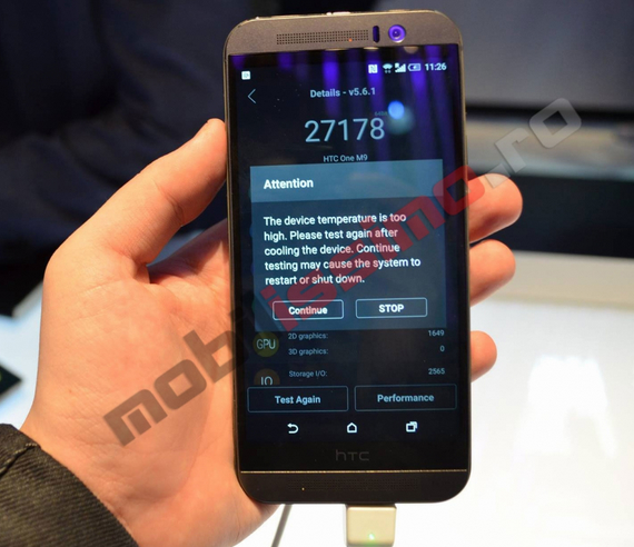 htc one m9 υπερθέρμανση, HTC One M9: Εμφάνισε πρόβλημα υπερθέρμανσης στην MWC 2015
