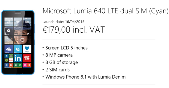 lumia 640 price, Lumia 640: Ξεκίνησαν οι παραγγελίες Ευρώπη αλλά με διαφορετικές τιμές