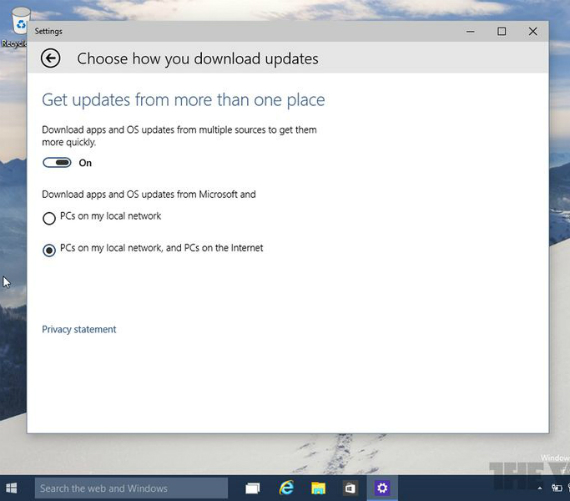 windows 10 p2p, Windows 10: Μέσω τεχνολογίας peer-to-peer τα επόμενα update