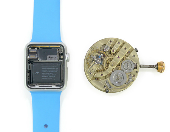 apple watch teardown, Apple Watch: Δείτε πως είναι από μέσα [teardown video]