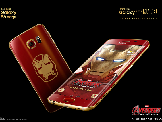 Samsung Galaxy S6 Edge: Επίσημα η Iron Man Limited Edition [video], Samsung Galaxy S6 Edge: Επίσημα η  Iron Man Limited Edition [video]