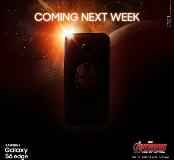 Samsung Galaxy S6: Μια πρώτη ματιά στην Iron Man edition, Samsung Galaxy S6 Edge: Μια πρώτη ματιά στην Iron Man edition