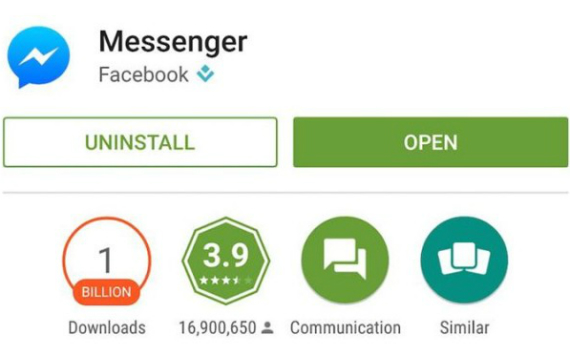 Facebook Messenger: 1 δισ. downloads και απέκτησε το πρώτο παιχνίδι, Facebook Messenger: 1 δισ. downloads και απέκτησε το πρώτο παιχνίδι