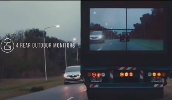 Samsung Safety Truck: Με οθόνη στην πίσω πλευρά για ασφαλή προσπέραση, Samsung Safety Truck: Με οθόνη στην πίσω πλευρά για ασφαλή προσπέραση