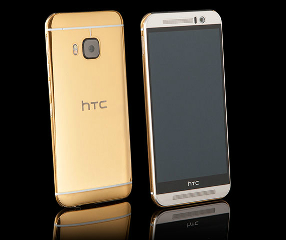 HTC One M9: 24 καράτια στα 2.560 δολάρια, HTC One M9: 24 καράτια στα 2.560 δολάρια