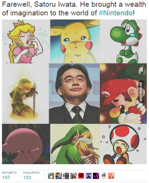 Nintendo: Πέθανε ο CEO Satoru Iwata σε ηλικία 55 ετών, Nintendo: Πέθανε ο CEO Satoru Iwata σε ηλικία 55 ετών